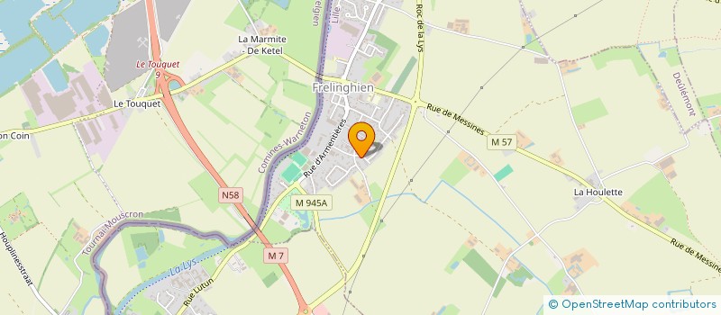 localisation de l'entreprise MADAME LOUISE LAMBLIN  ARMENTIERES