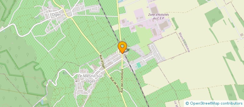 localisation de l'entreprise MADAME LOUISE LAUNOIS  LE MESNIL-SUR-OGER