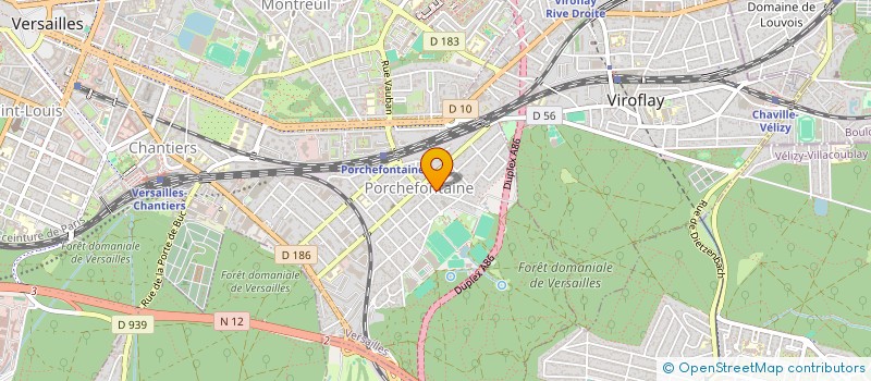 localisation de l'entreprise MADAME LOUISE LAVAUD à VERSAILLES