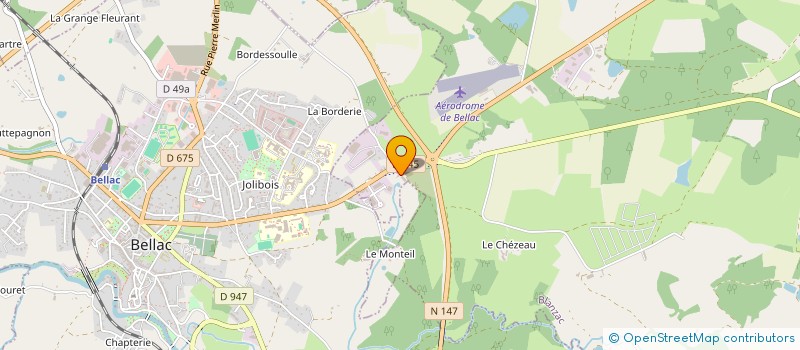 localisation de l'entreprise MADAME LOUISE LAVERGNE  BLANZAC