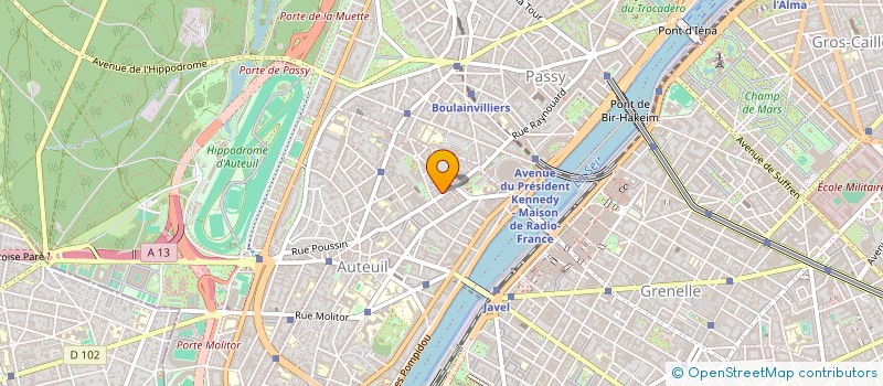 localisation de l'entreprise MADAME LOUISE LE BERRE  PARIS