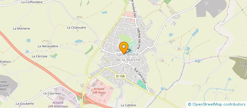 localisation de l'entreprise MADAME LOUISE LE MONIES DE SAGAZAN  SEVREMOINE