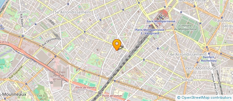 localisation de l'entreprise MADAME LOUISE LEBLANC  PARIS