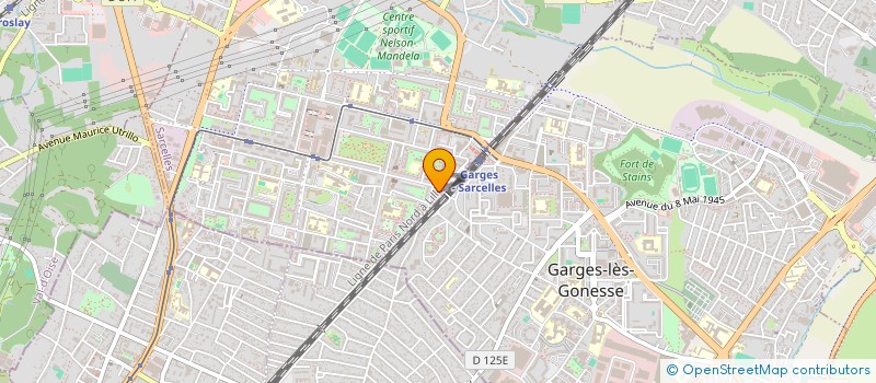 localisation de l'entreprise MADAME LOUISE LECON  SARCELLES