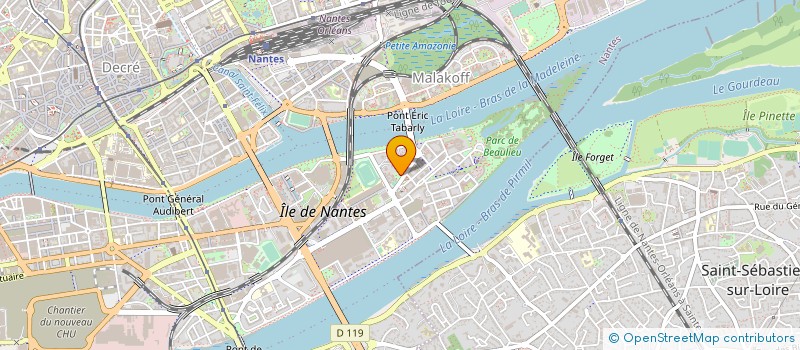 localisation de l'entreprise MADAME LOUISE LEGRAND à NANTES