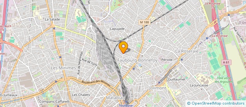 localisation de l'entreprise MADAME LOUISE LEJEUNE à TOULOUSE