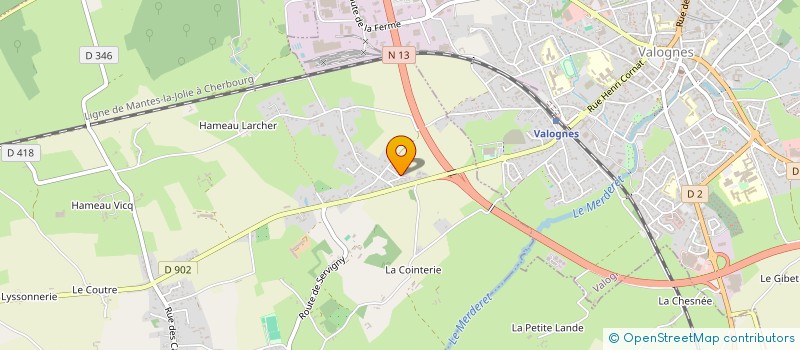 localisation de l'entreprise MADAME LOUISE LENEPVEU  YVETOT-BOCAGE