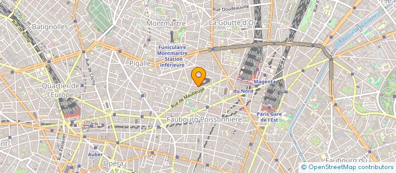 localisation de l'entreprise MADAME LOUISE LEVESQUE  PARIS