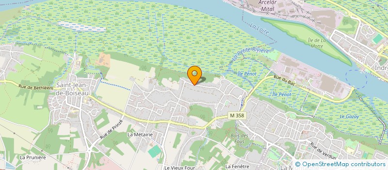 localisation de l'entreprise MADAME LOUISE LOQUAIS  SAINT-JEAN-DE-BOISEAU