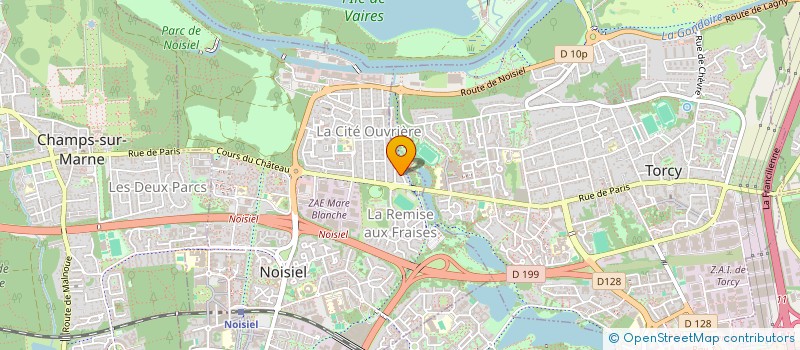 localisation de l'entreprise MADAME LOUISE LOUISE DIOUF  NOISIEL