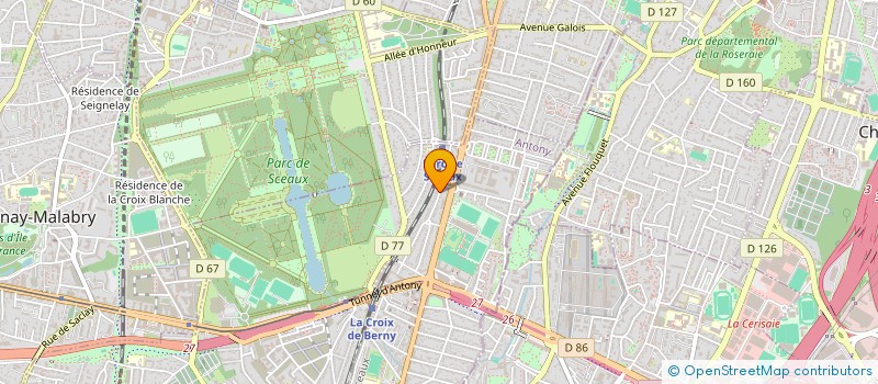 localisation de l'entreprise MADAME LOUISE LOUISE MOUROT à ANTONY