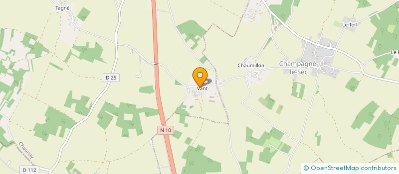 localisation de l'entreprise MADAME LOUISE LOUISE PENELOPE CRITCHLOW  CHAUNAY