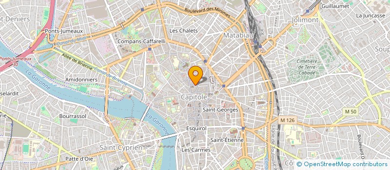 localisation de l'entreprise MADAME LOUISE MAILLARD à TOULOUSE