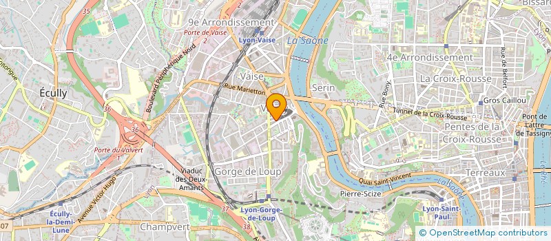 localisation de l'entreprise MADAME LOUISE MARCHAL  LYON