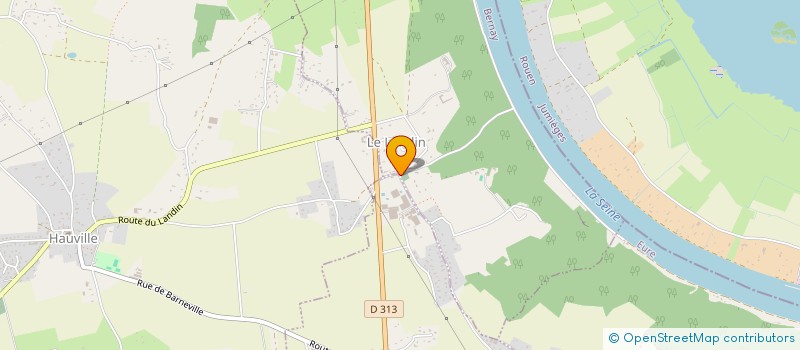 localisation de l'entreprise MADAME LOUISE MARGUERITTE  LE LANDIN