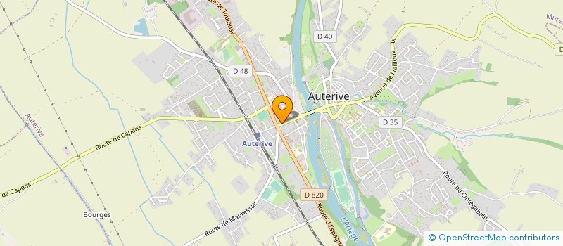 localisation de l'entreprise MADAME LOUISE MARIANI  AUTERIVE