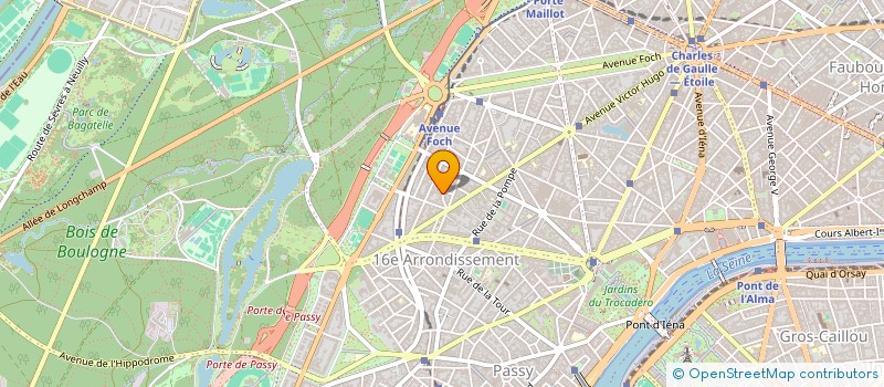 localisation de l'entreprise MADAME LOUISE MARIE à PARIS