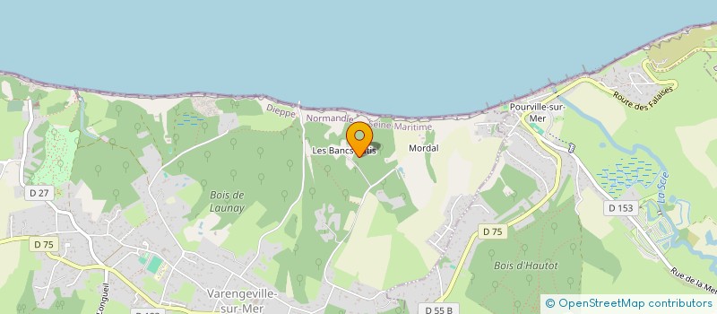 localisation de l'entreprise MADAME LOUISE MARTIN  SAINTE-MARGUERITE-SUR-MER