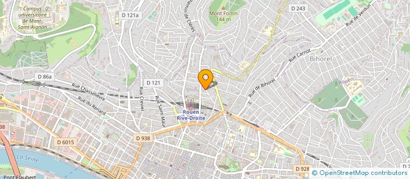 localisation de l'entreprise MADAME LOUISE MAUREY à ROUEN