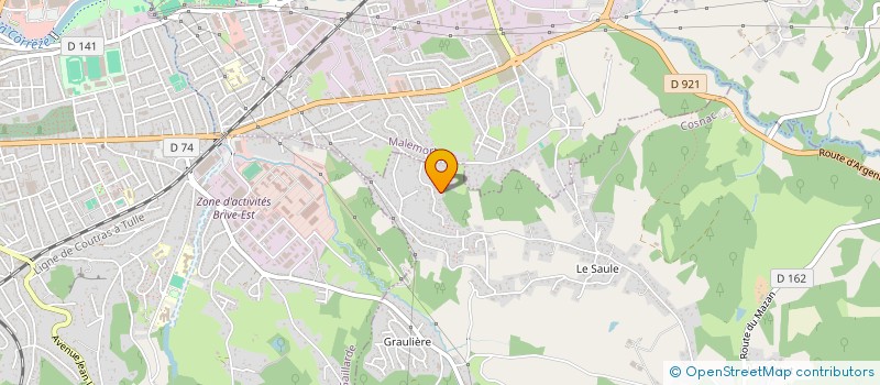 localisation de l'entreprise MADAME LOUISE MAURISSAN  COSNAC