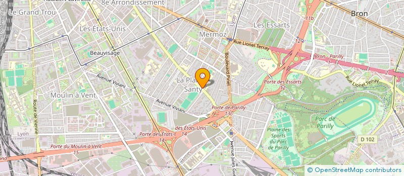 localisation de l'entreprise MADAME LOUISE MAYILA  LYON