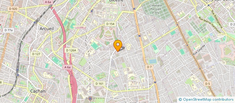 localisation de l'entreprise MADAME LOUISE MBINGO  VILLEJUIF