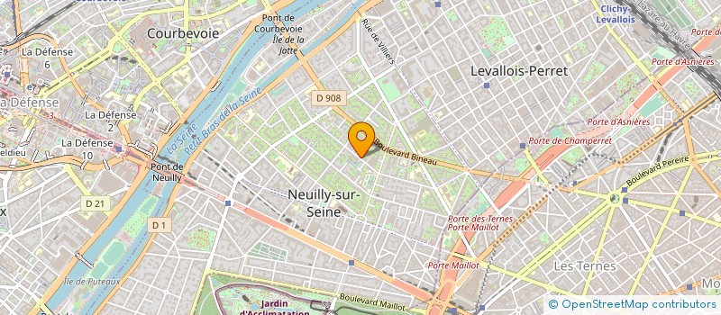 localisation de l'entreprise MADAME LOUISE MENARD à NEUILLY-SUR-SEINE