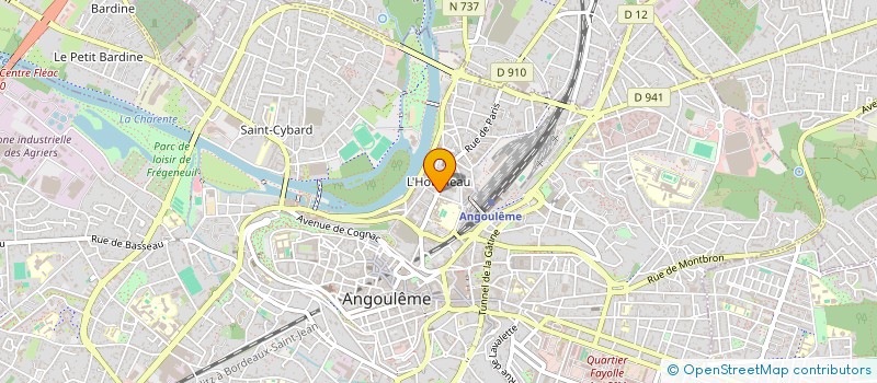 localisation de l'entreprise MADAME LOUISE MENDOCHE à ANGOULEME