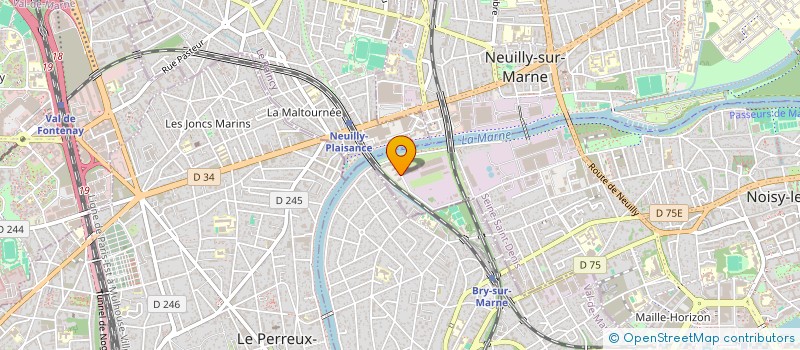 localisation de l'entreprise MADAME LOUISE MENDY à NOISY-LE-GRAND