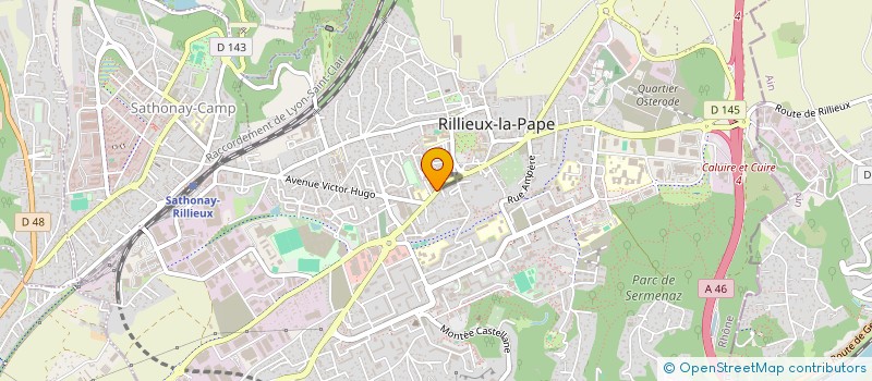 localisation de l'entreprise MADAME LOUISE MERCIER  RILLIEUX-LA-PAPE