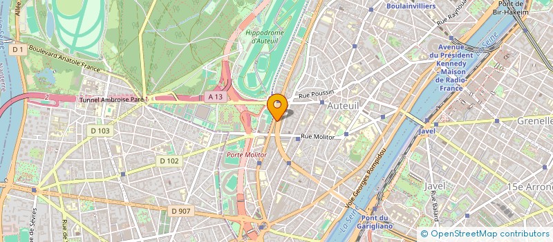 localisation de l'entreprise MADAME LOUISE MERESSE  PARIS