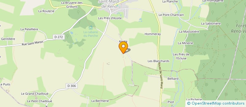 localisation de l'entreprise MADAME LOUISE MEURISSE à LE PIN-LA-GARENNE