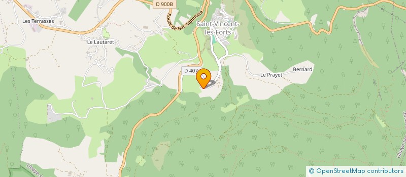 localisation de l'entreprise MADAME LOUISE MICHEL à UBAYE-SERRE-PONCON