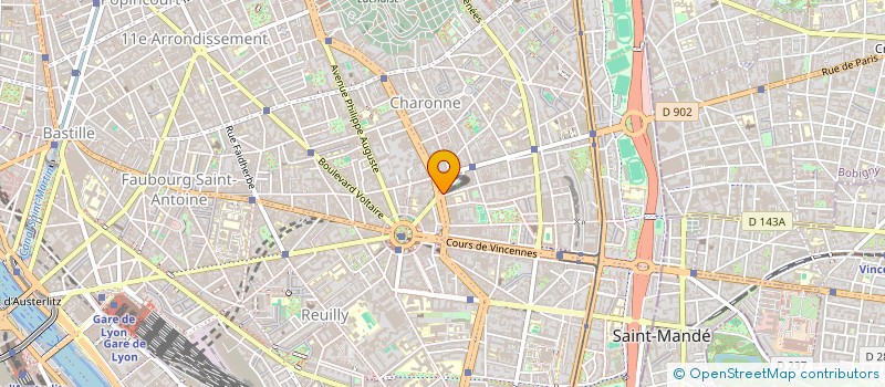 localisation de l'entreprise MADAME LOUISE MOISSET à PARIS