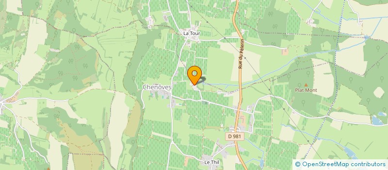 localisation de l'entreprise MADAME LOUISE MOME  CHENOVES