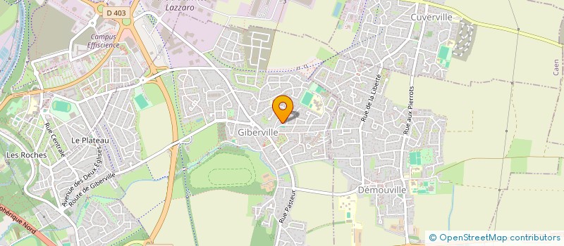 localisation de l'entreprise MADAME LOUISE MONGODIN  GIBERVILLE