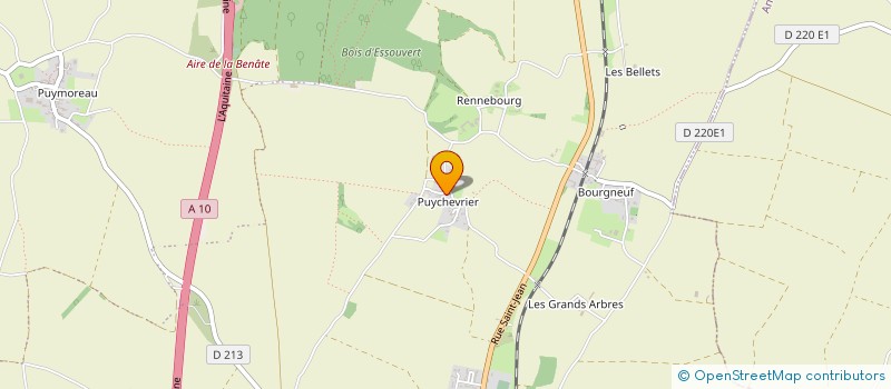 localisation de l'entreprise MADAME LOUISE MONNET  ESSOUVERT