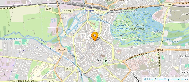 localisation de l'entreprise MADAME LOUISE MONTAIGNE  BOURGES