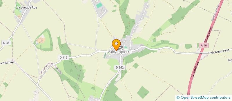 localisation de l'entreprise MADAME LOUISE MORA  VALDAMPIERRE