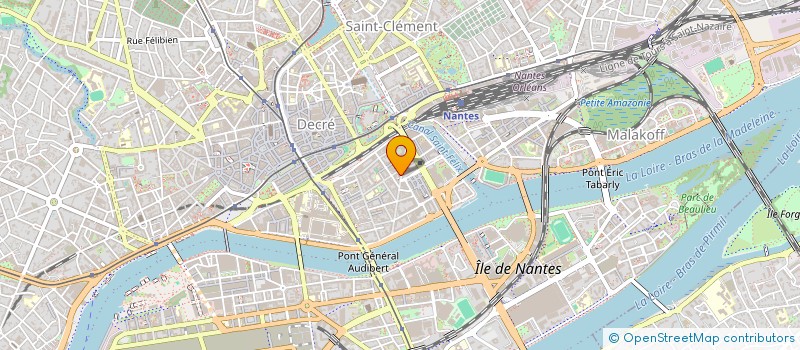 localisation de l'entreprise MADAME LOUISE MORINIERE à NANTES