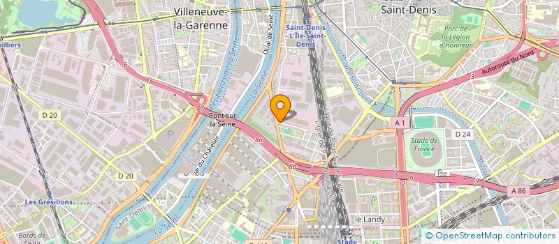 localisation de l'entreprise MADAME LOUISE NEE  SAINT-DENIS