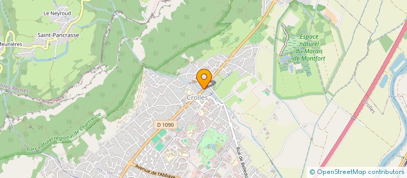 localisation de l'entreprise MADAME LOUISE NGUYEN  CROLLES