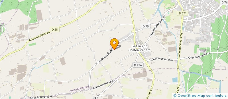 localisation de l'entreprise MADAME LOUISE NICOLAS  CHATEAURENARD