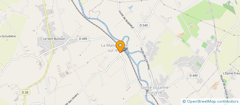 localisation de l'entreprise MADAME LOUISE NIOBEY  BOURGVALLEES