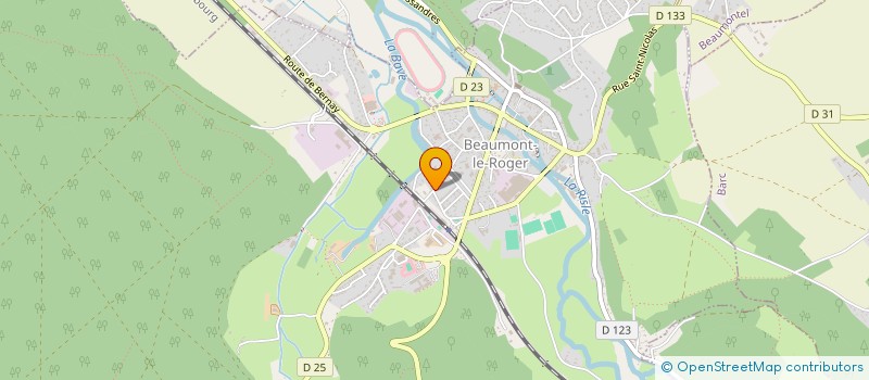 localisation de l'entreprise MADAME LOUISE NORAIS  BEAUMONT-LE-ROGER