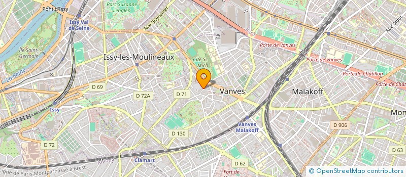 localisation de l'entreprise MADAME LOUISE NUTTE à VANVES
