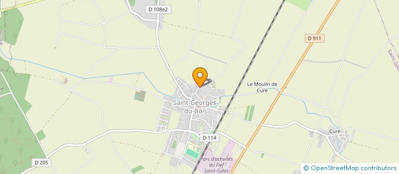 localisation de l'entreprise MADAME LOUISE OBERLING  SAINT-GEORGES-DU-BOIS