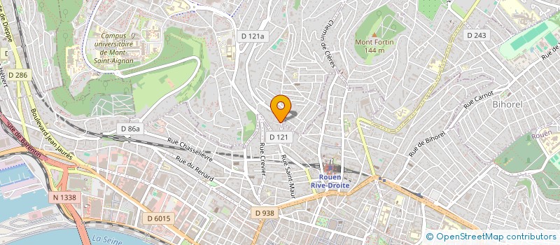 localisation de l'entreprise MADAME LOUISE OLIVIER  LA ROCHELLE