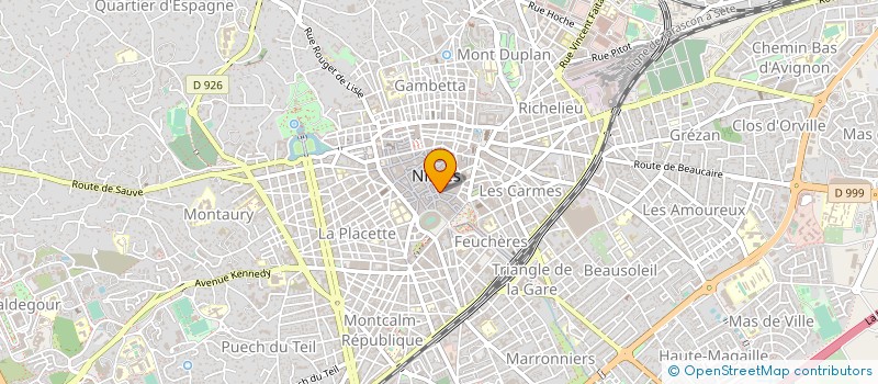 localisation de l'entreprise MADAME LOUISE ORTIS  NIMES