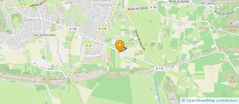 localisation de l'entreprise MADAME LOUISE OUDARD à MAUSSANE-LES-ALPILLES